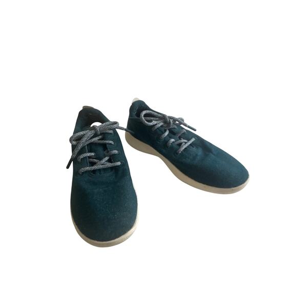 Allbirds Aurora Teal Green Mizzle Wool Runner Sneakers Women’s Size 10 - Picture 3 of 9